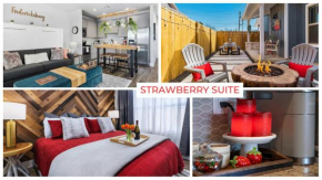 Strawberry Suite - Fire Pit BBQ Grill & more
